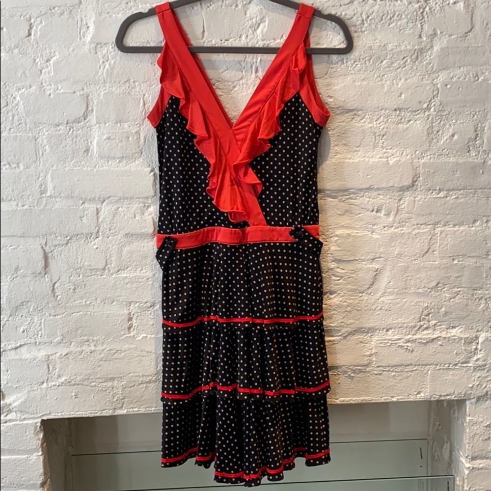 Sass & Bide polka dot mini dress sz 4